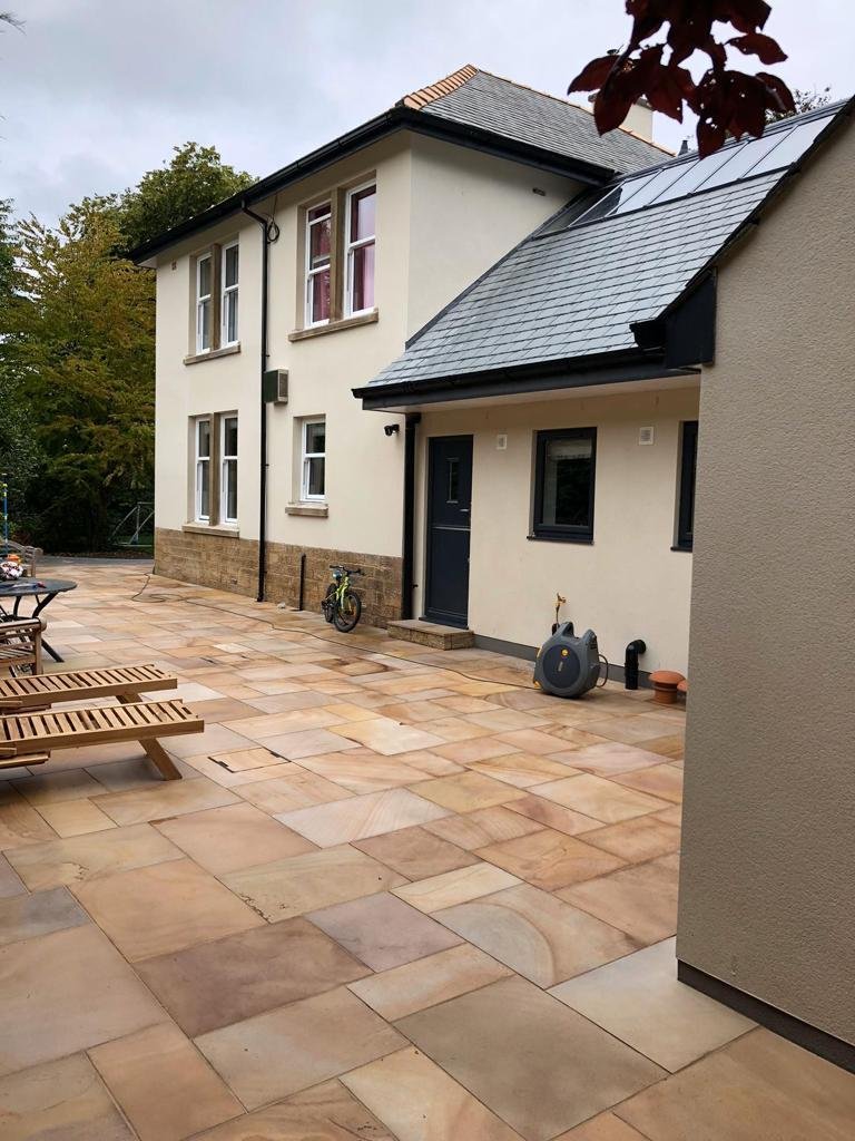 Garage & Full House Extension Hest Bank 1